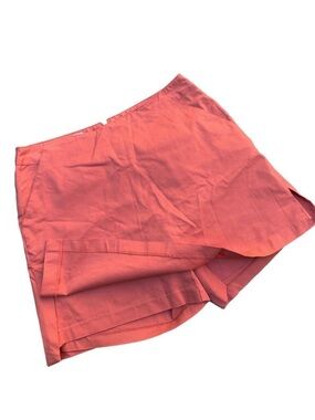 Adidas Athletic Skort Salmon Pink Golf Tennis Pickleball Logo Stretch Size 8